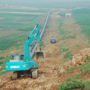 ?山东天然气管网工程泰安-青岛干线工程线路施工